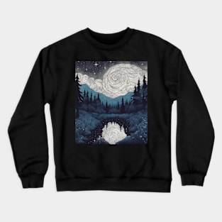 Who stole the night? Crewneck Sweatshirt